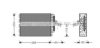 AVA QUALITY COOLING PEV002 Evaporator, air conditioning